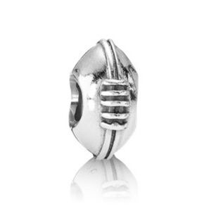 Authentic American football Pandora Charm